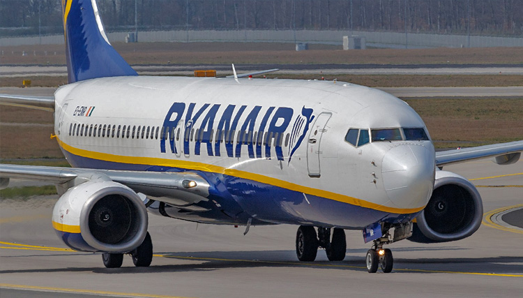 Ryanair odda 10 proc. za hotel na bilet lotniczy