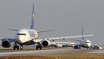Kraków i Modlin napędzą Ryanaira w Polsce